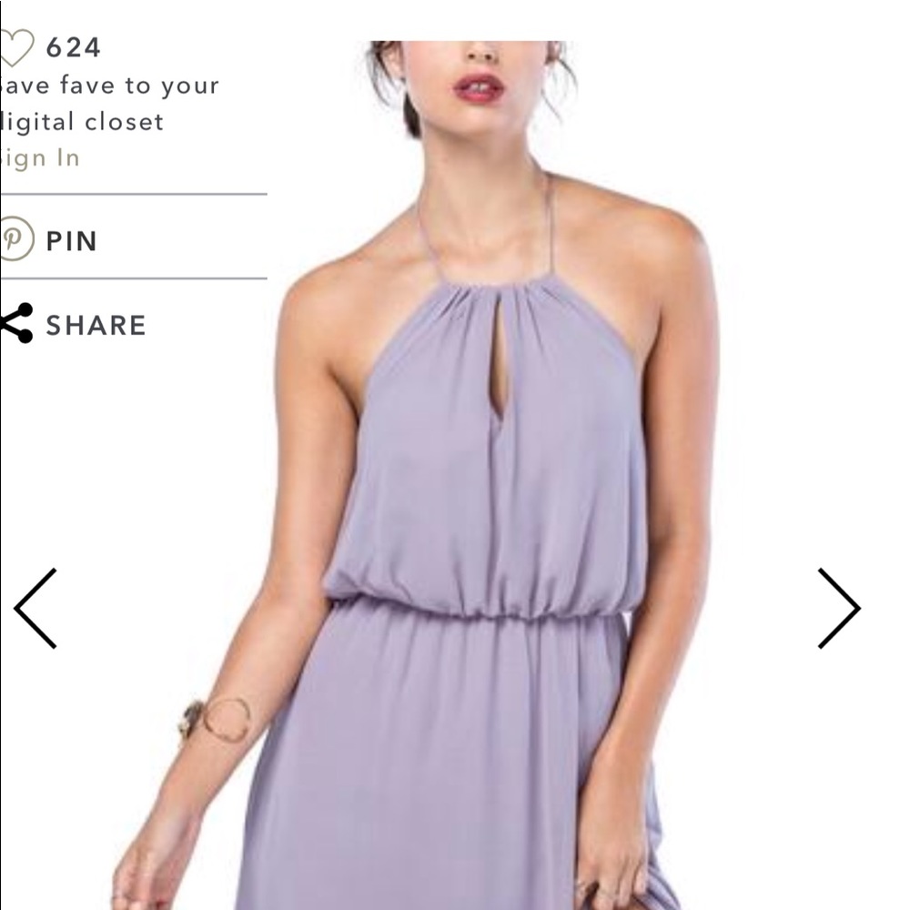 Wtoo style 307 Victorian in color bridesmaid dress - Picture 2 of 5
